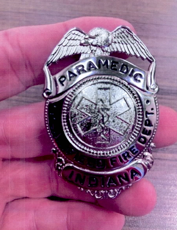 [PLNFLDFT-B544-PARA] Plainfield Fire Territory Paramedic Shirt Badge